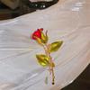 Beautiful Rose Flower Brooches Collection For Women Lady Elegant Flower Pin Summer Design Party Valentine Day Gift