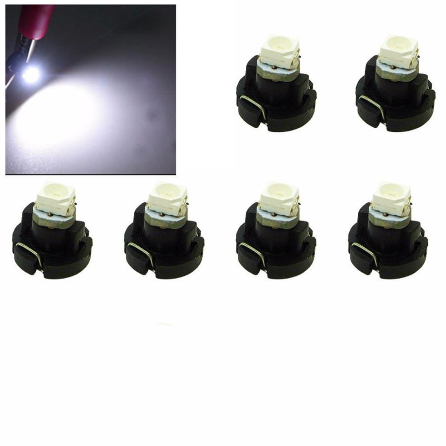 30PC 12V T3 Neo Wedge Car Instrument Cluster Panel LED Lamps 20mA Interior Light