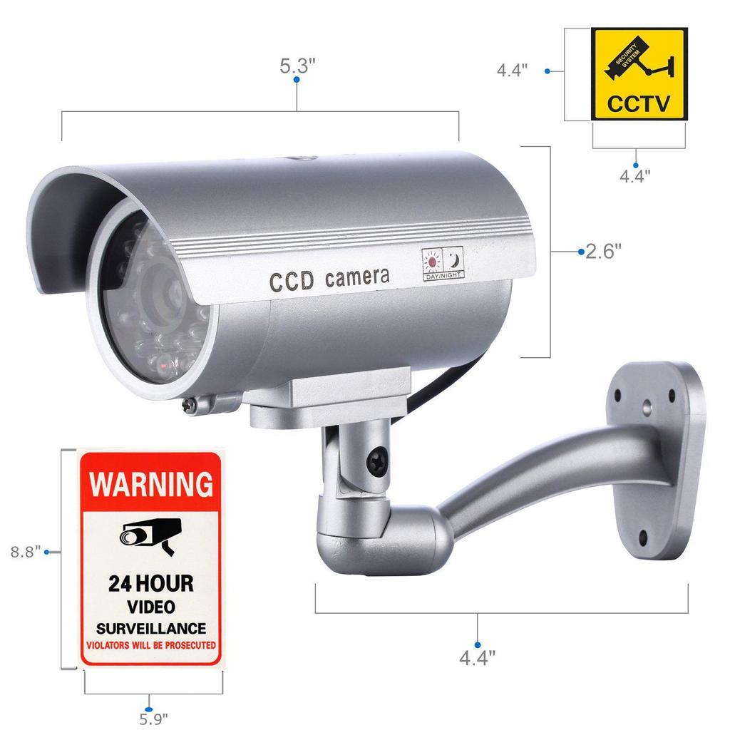 Simulated Security Camera: Intelligent Anti-Theft Fake Monitor