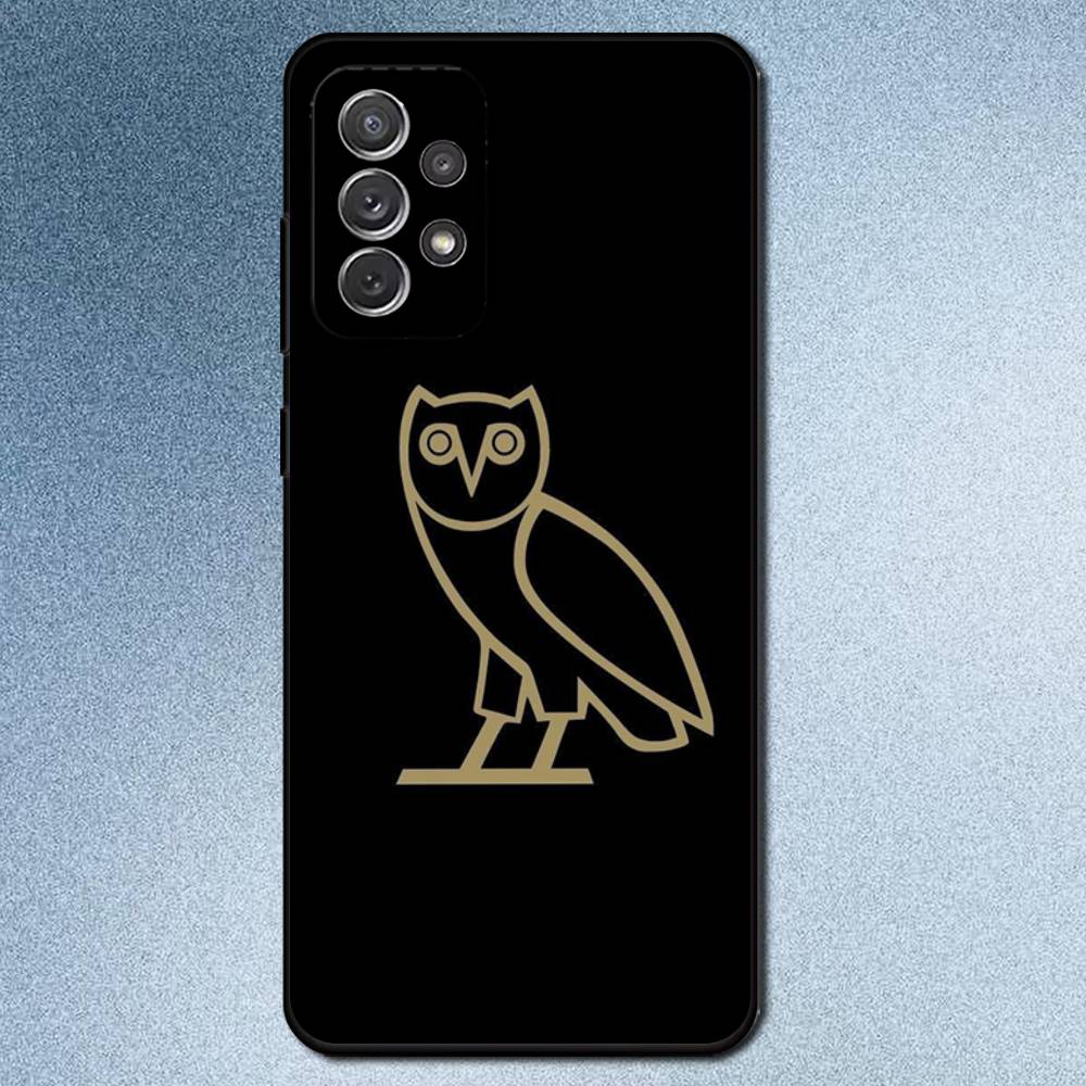 Drake O-OvO OWL Phone Case For Samsung S25,S24,S21,S22,S23,S30,Ultra,S20,Plus,Fe,Lite,Note,10,9,5G Black Cover