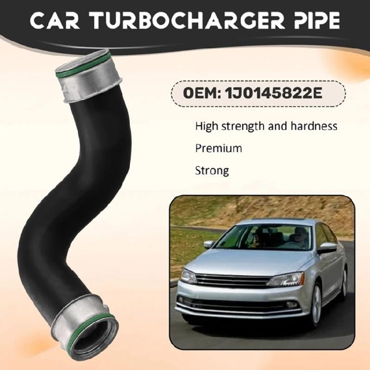 Replace 1J0145822E 01J0145822 Car Turbocharger Pipe Air Intake Hose for Golf 04-06 Automotive Accessories