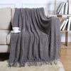 Nordic Tassel Sofa Throw Blanket - Air Conditioning Nap & Hotel Bed Runner, Summer Bed Flag, Bed End Blanket