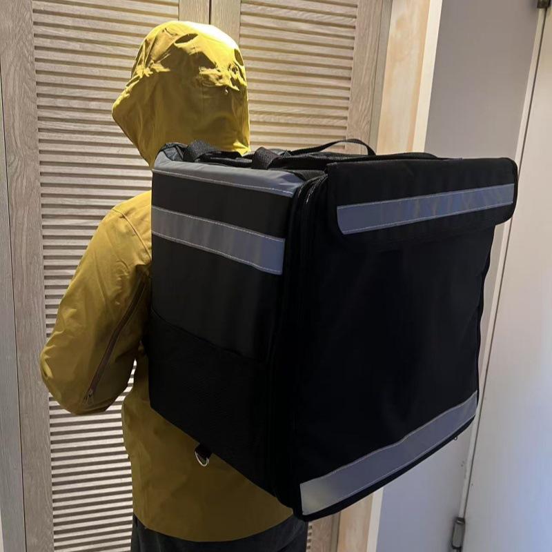 Meituan Isolierter doppelwandiger Lieferrucksack für Take-away & Lebensmittel