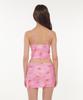 Lupeulupeu Shirred Cover-Up Skirt [Floral Veil_Pink]