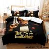 Neues Der Pate Bettwäsche-Set Einzelbett Twin Voll Queen King-Size Abmessungen Abmessungen Bettwäsche-Set Erwachsene Kinder Schlafzimmer dreiteilige Anzüge 3D Anime