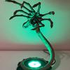 LED Facehugger Night Light Scary Alien Claws Twinkle Light Horror Light Up Facehugger Figurine Table Lamp for Home Bedroom Halloween Indoor Decor
