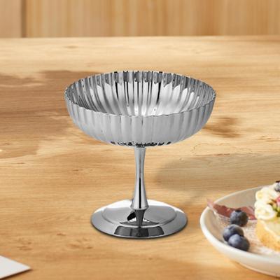 Pohár na zmrzlinu Salát Nerezová ocel Všestranný Opakovaně použitelný Servírovací Dezertní Mísa Nádoba na Ovoce