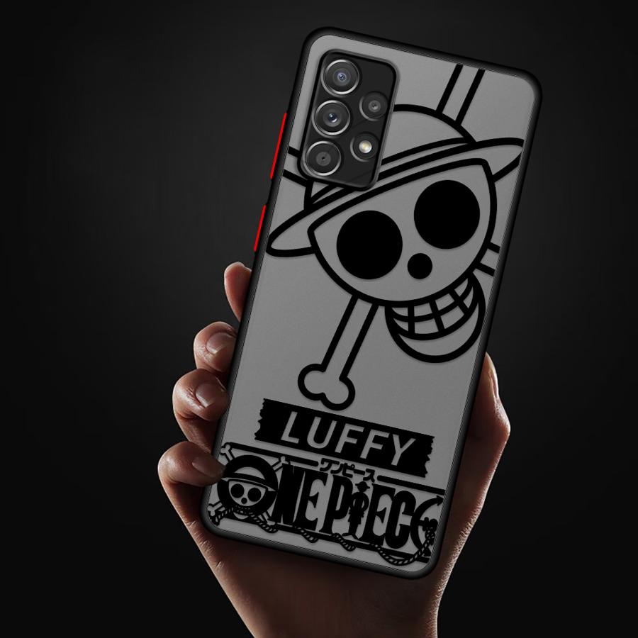 Anime Ones Pieces Luffy Case for Samsung Galaxy A05 A06 A12 A30 A15 A16 Note 20 Ultra 10+ 9 8 A13 A14 A70 A50 Back Phone Cover