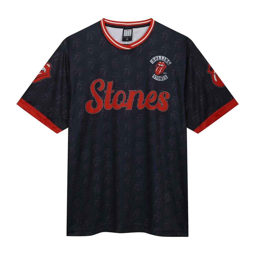 Amplified Unisex Adult Rock FC The Rolling Stones T-Shirt