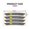 ZBJ1 4Pcs Car Wheel Hub Rim Stickers Auto Decor Decals Carbon Fiber Sticker For Chevrolet Cruze Captiva Sail Corsa Aveo Accessories