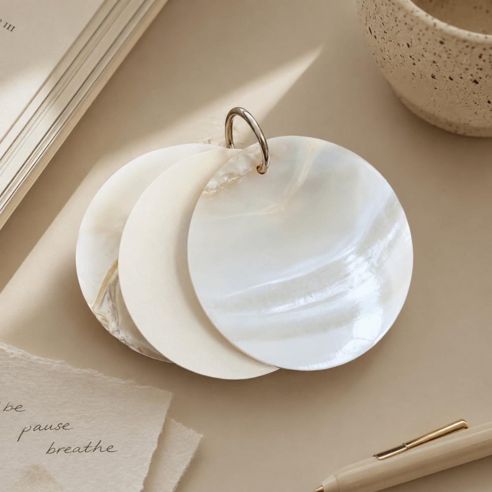 Mini Compact Natural Seashell Notebook Natural Shell Mini Notebook Sketchbook Personal Use