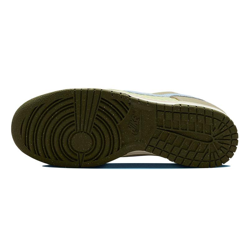 Nike Dunk Retro "cartoon" Classic Low-top Skate Shoes Men's Brown Yellow