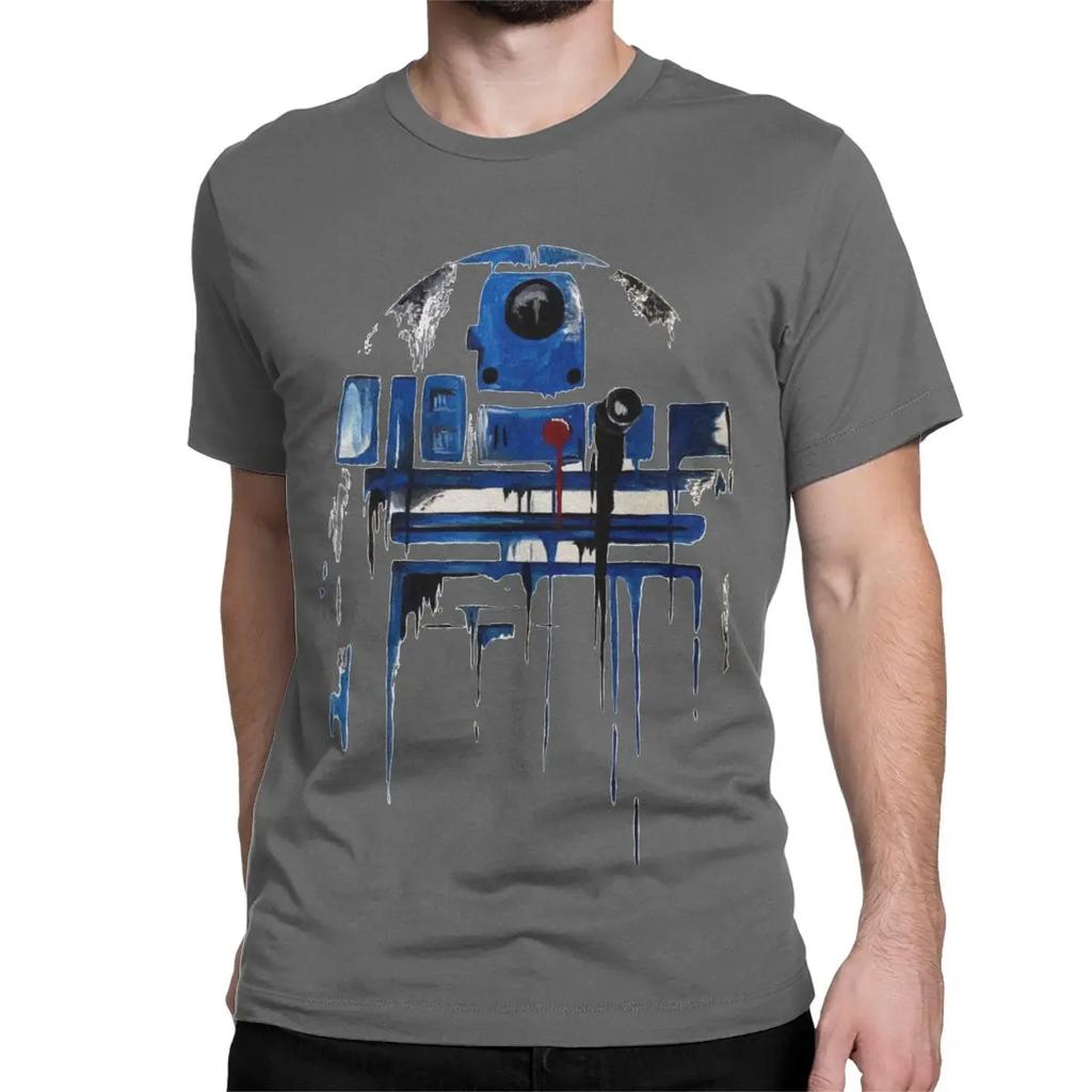 Men Women's Star Wars Darth Vader T Shirts Disney Pure Cotton Clothes Funny Short Sleeve Round Collar Tees Adult T-Shirt