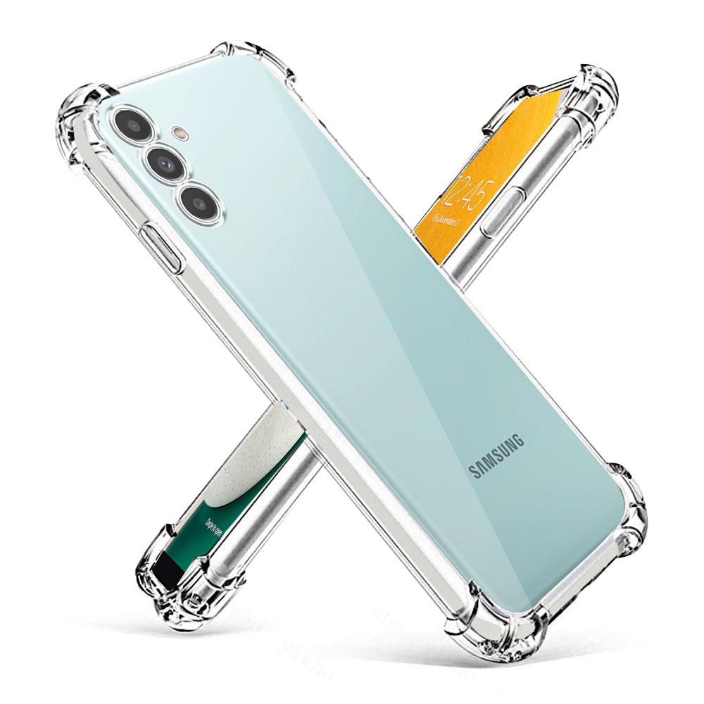 Shockproof Clear Silicone Soft Case For Samsung Galaxy S25 EDGE S24 S23 S21 FE S22 Plus Ultra 5G Back Cover For S 25 24 23 22