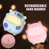 Hand Warmer Pet Shaped USB Charging Mini Portable Explosion Proof Hand Hold Night Light Warmer