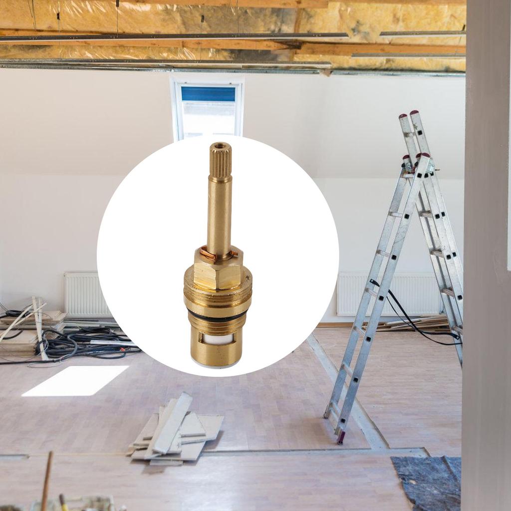 High Temperature Sturdy Brass Materials Faucet Cartridges Valves Hot Water Valves Core Accessory for Plumbing Fixtures