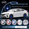 Lumières de moyeu à lévitation magnétique compatibles pour Buick: Excelle, Verano, LaCrosse, Enclave, Envision, GL8 - Feux de Pneus Lumineux.