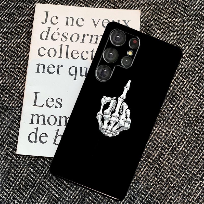 

Middle Finger For Samsung Galaxy S24 S23 Ultra S22 S20 S21 FE S8 S9 S10 Note 10 Plus 20 Ultra Phone Case Galaxy S22Ultra
