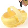 Peeling Scalp Rubber Brush Refillable Plan Double Use For Dry Hair And Wet Bathing Soft Bristles Not Slip Home Fitness Travel