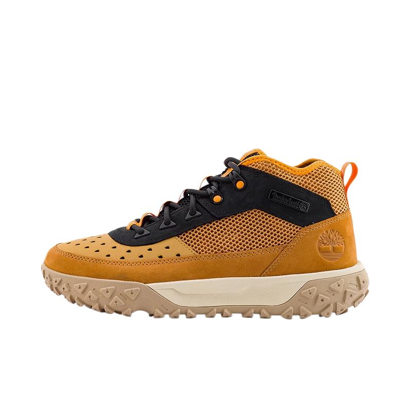 Timberland Men s Motion 6 Mid Lace Hiking Boot Wheat Nubuck A6CW1754 41