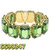 Shi Family Exquisite Purple Octagonal Rhinestone Necklace & Choker Bracelet Set