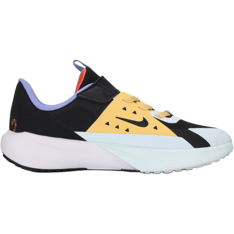 Nike Sonic Fly PS Black White Glacier Blue Kids Sneakers Topaz-Gold IR7578-071