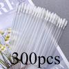 300pcs Lip Brush Eyelash Wands Applicators Disposable Lip Brush Lipstick Brush Lip Gloss Applicator Wands Makeup Beauty Tool