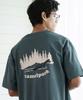 CAMEL WORK Park Short Sleeve T-Shirt (Deep Green)