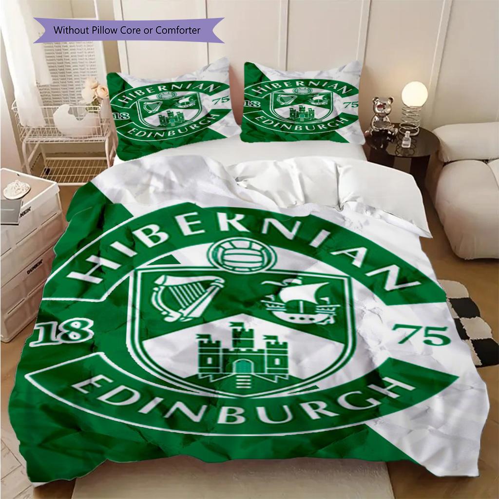 Biancheria da letto Hibernian Spirit Lives (1 * copripiumino + 2 * federa, senza nucleo) Set di biancheria da letto 2D piatto, morbido e confortevole, copripiumino e federa
