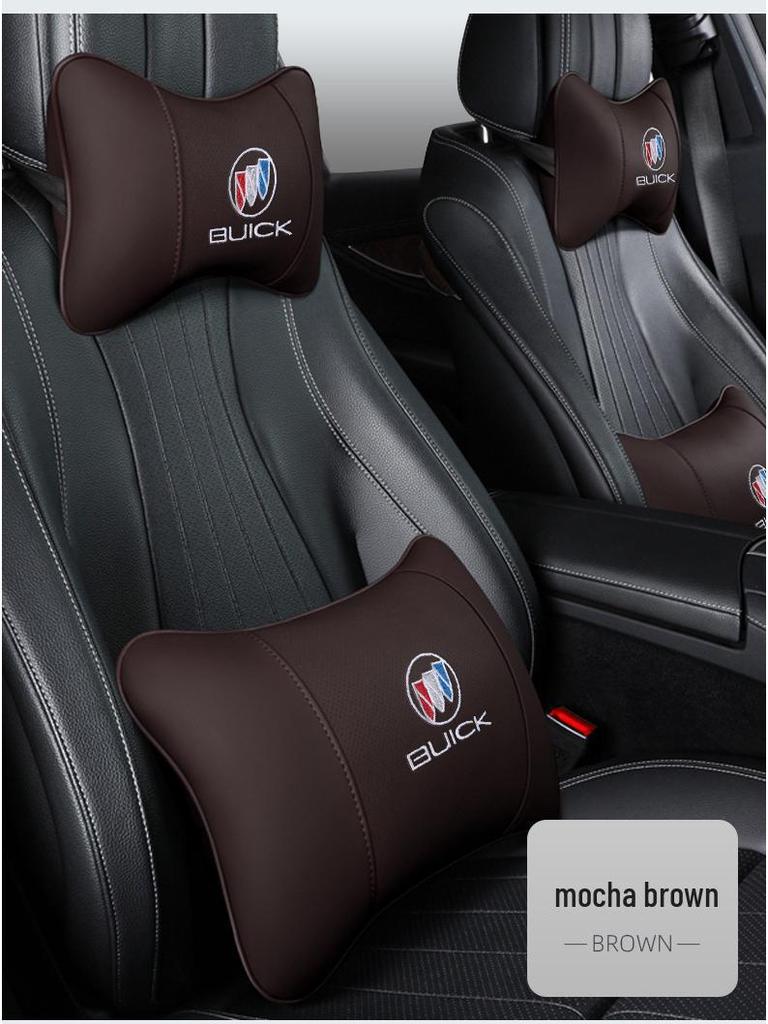 Buick Headrest and Lumbar Support Pillow for Regal GL8 Excelle LaCrosse