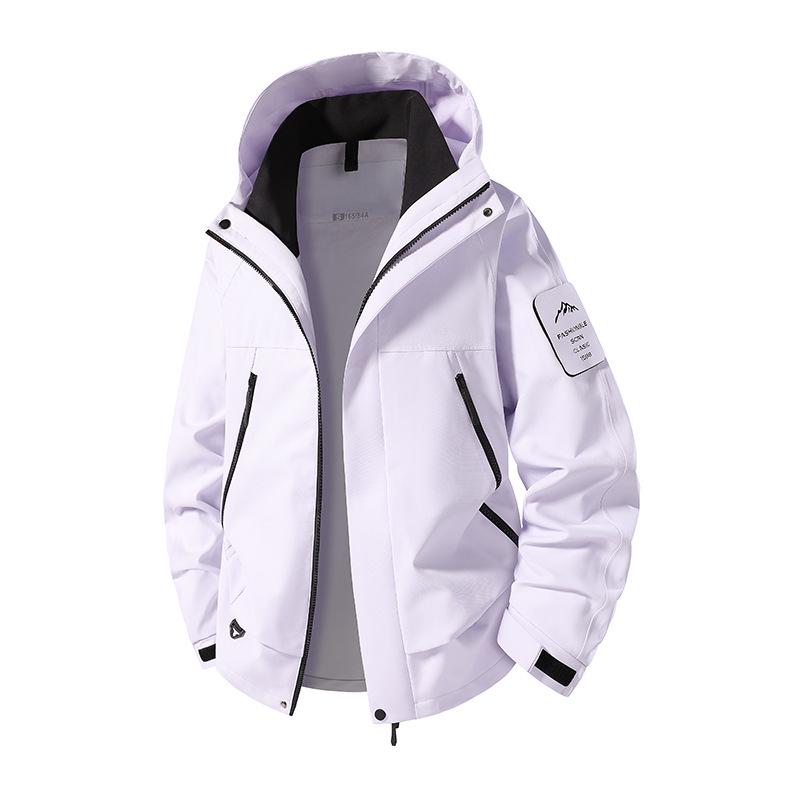 Mountain Windproof Waterproof Hooded Jacket for Outdoor Hiking and Climbing - Unisex