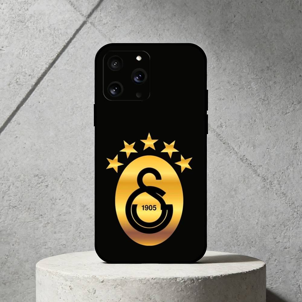 Coque de téléphone G-Galatasaray 1905 Silicone noir Souple Pour IPhone 17,16,15,14,13,12,11,SE,Plus Pro Max