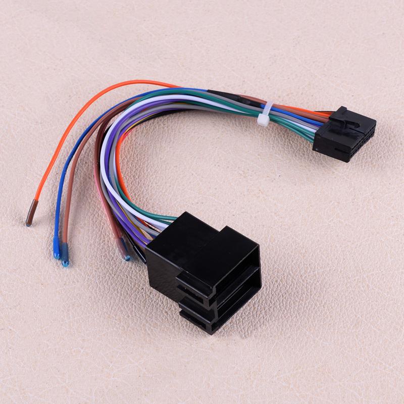 CITALL Fit For ISO Android Car Stereo Lead Plastic 20Pin ISO Wiring Harness Connector Adaptor
