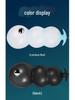 Extra Large Luminous Inflatable Anal Plug with Rolling Ball for Male/Female Use