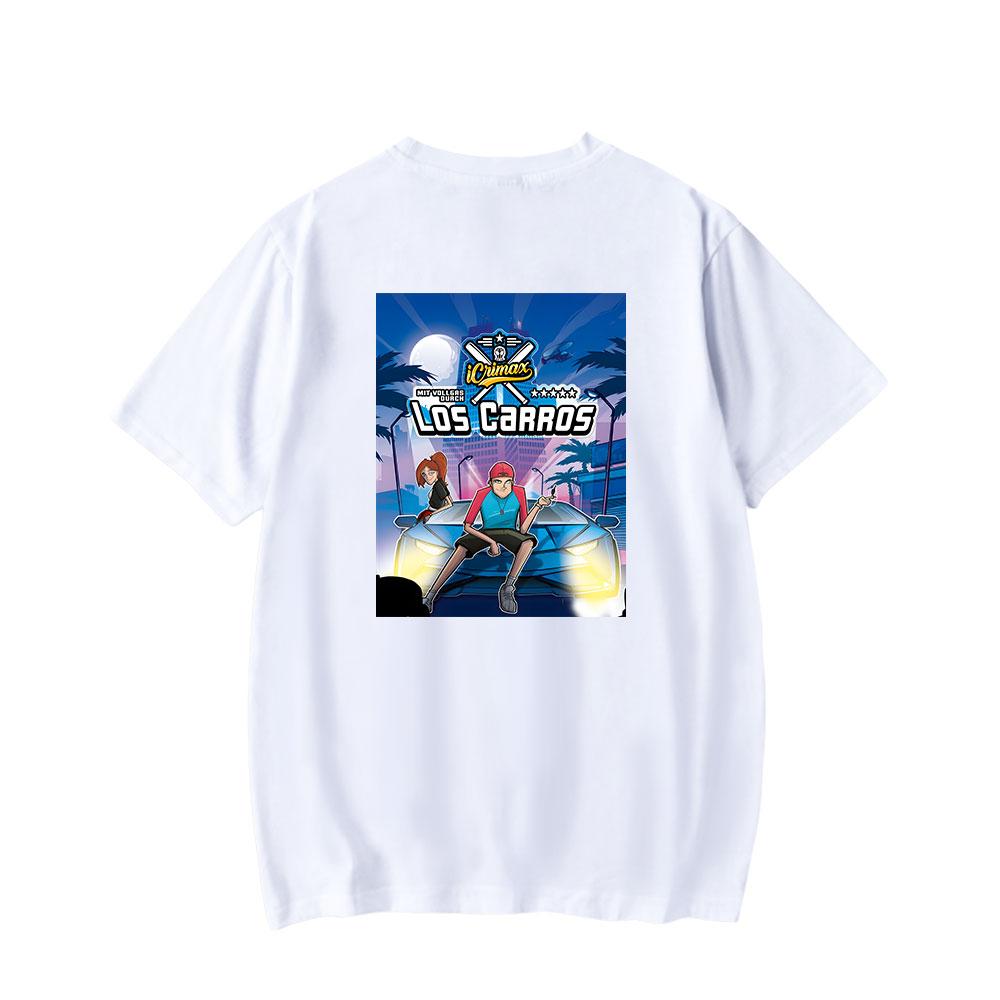 Icrimax Printing Women Men Tshirt Casual Breathable Tshirts Funny Loose Shirts Street Oversized T-Shirts Man
