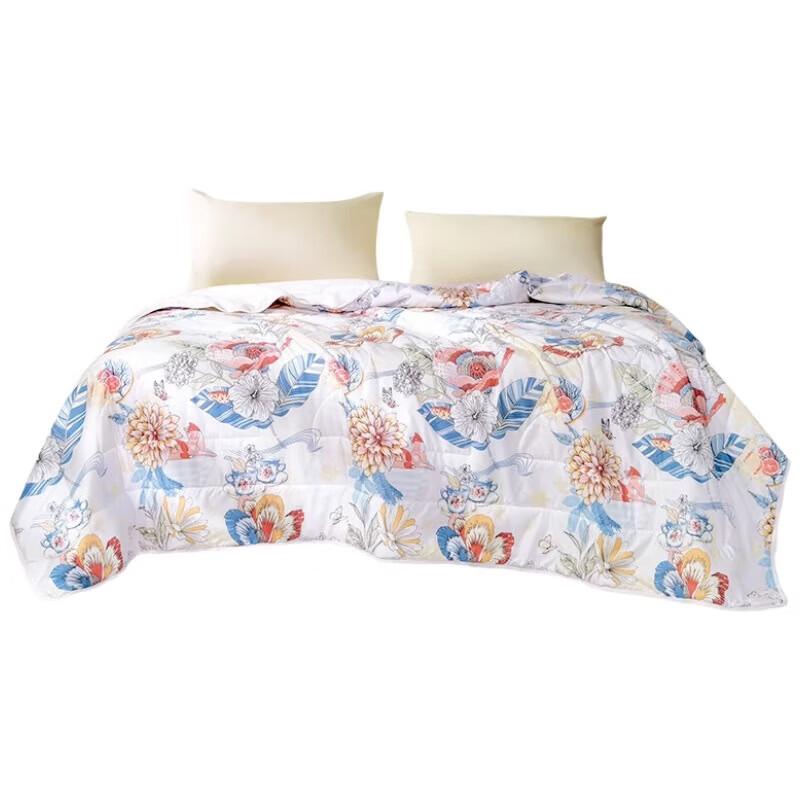 FUANNA Antibacterial Printed Summer Quilt