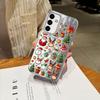 Case for Samsung Galaxy A26 A24 A13 A14 A35 A36 A55 A23 A33 A34 A51 A52 A15 A16 A21s Soft Cover Cartoon Christmas Tree Pattern
