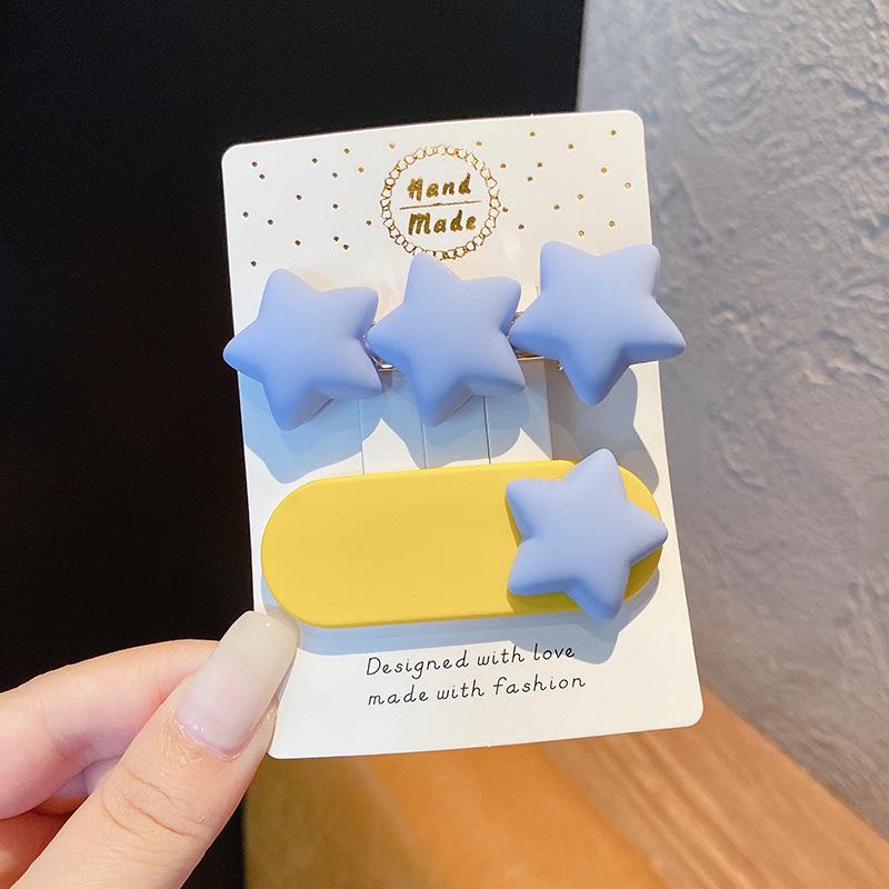 Pink Dopamine Hair Clip: Y2K Seamless Round Hairpin - Cute Small Side Clip for Women’s Bangs