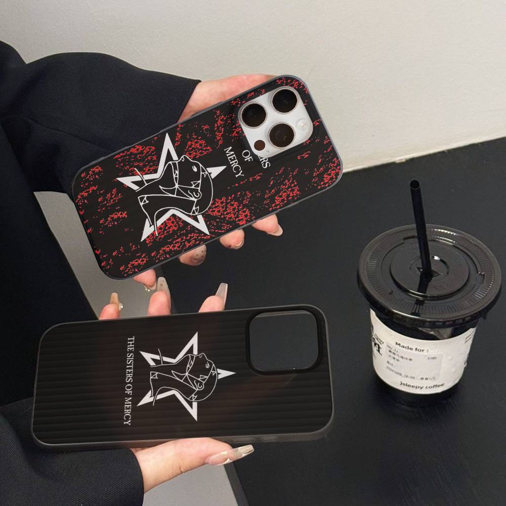 The Sisters Of Mercy Band For IPhone 17 16 15 14 Plus 13 12 11 Pro Max With Shockproof Protective Phone Cover