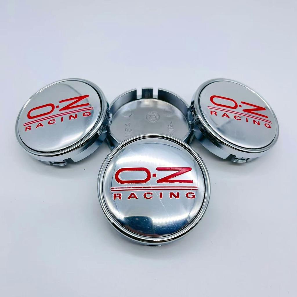 4pcs Car Wheel Center Hub Caps 64mm For OZ Racing Alloy Auto Wheel Rim Center Hub Cap 56mm OZ Badge sticker Styling accessories