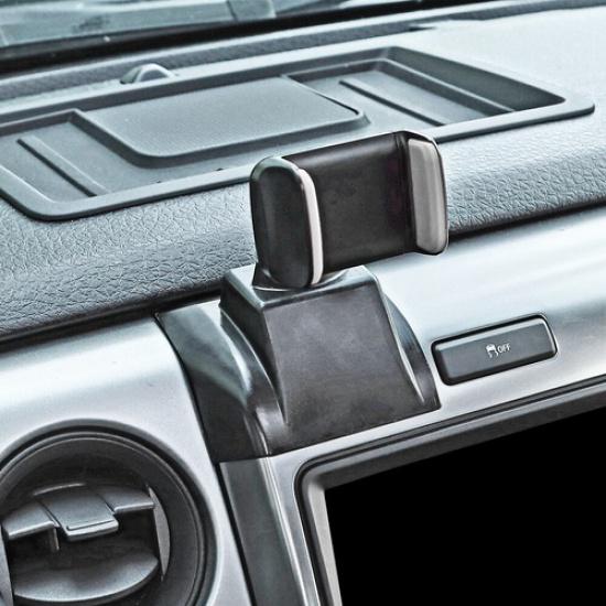 Center Console Dash Phone Holder Cell Phone Bracket Mount for Ford F150 2013-14