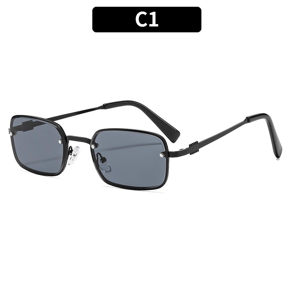 

Women s sunglasses, men s and women s fashion square small frame sunglasses, metal sunglasses