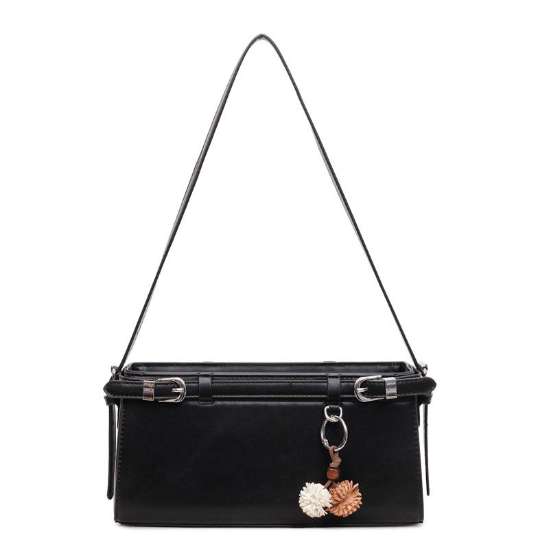 Versatile casual niche design small square bag fashionable commuter simple premium shoulder messenger bag