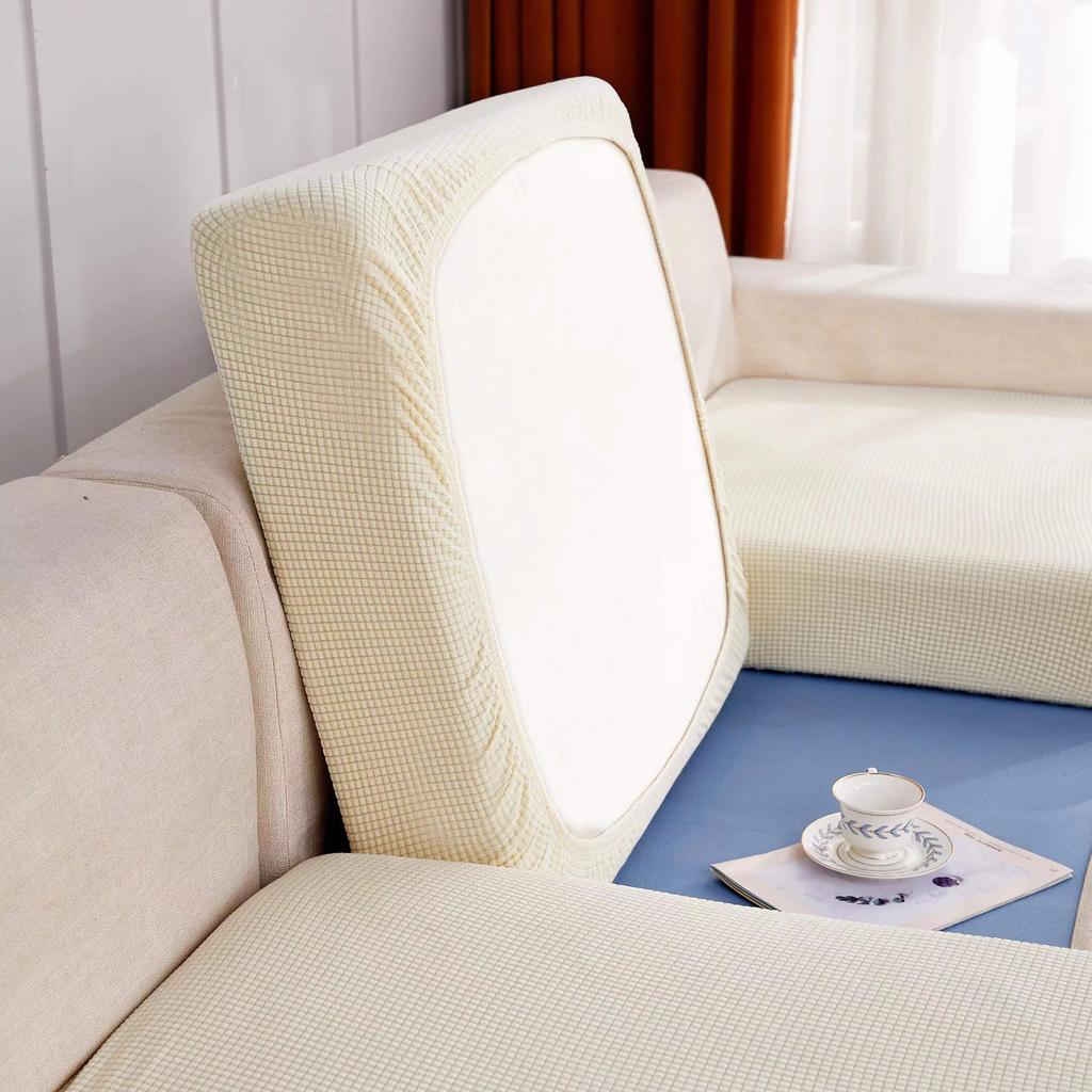 Jacquard Sofa Slipcover Non-Slip Stretch Adjustable Sofa Cover Furniture Protector For Bedroom Office Living Room Home Decor