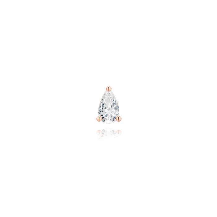 Saint Pear 3 Lab Diamond Single Piercing_2C2600015