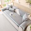 Sofa Cushion, Summer Ice Rattan Mat, Simple Non-Slip Sofa Cover Towel, Summer Ice Silk Straight Row Sofa Seat Cushion