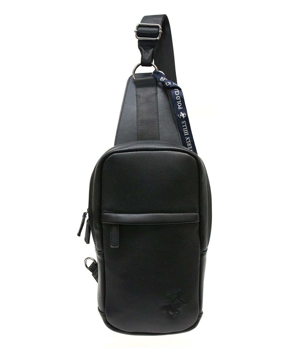 

Hills Polo Body Bag Vertical Body Bag Black [Beverly Club] Men s BH-M1001 чорний