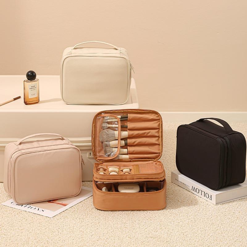 Große Kapazität Wasserdicht Tragbar Reise Make-up Tasche Damen Kosmetik Aufbewahrung Organizer