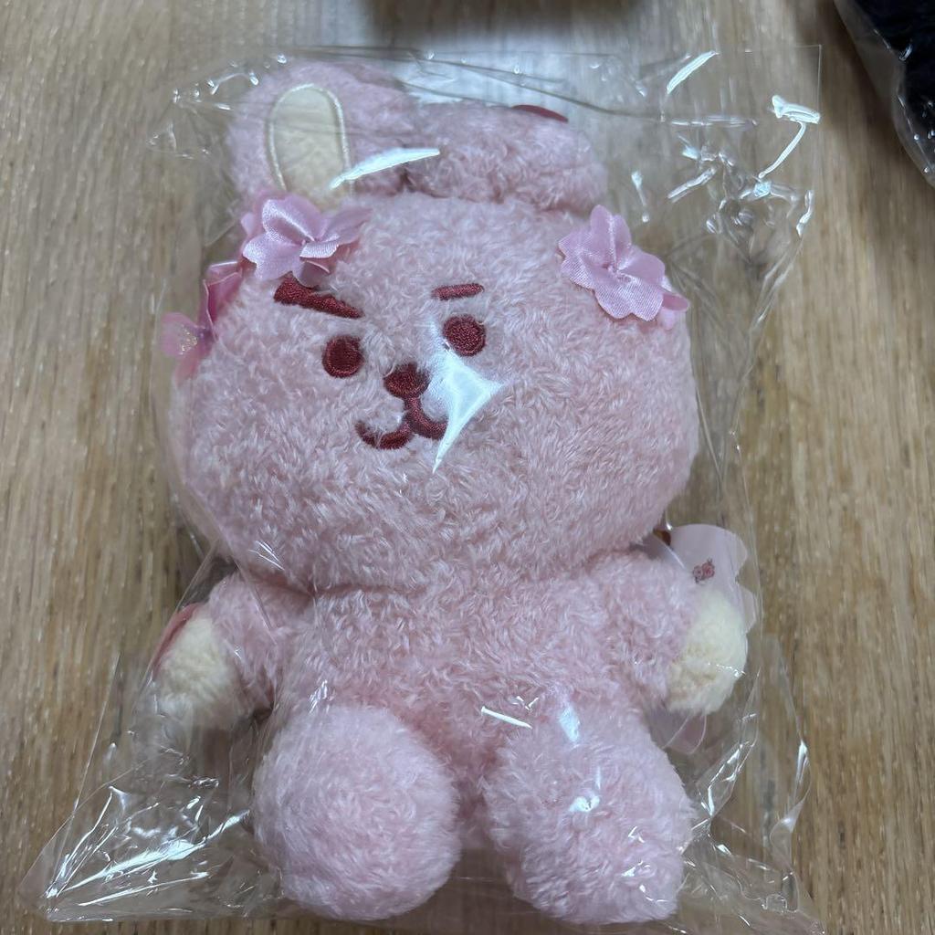 [USED] BT21 SAKURA PLUSH_S_ COOKY Plush Toy