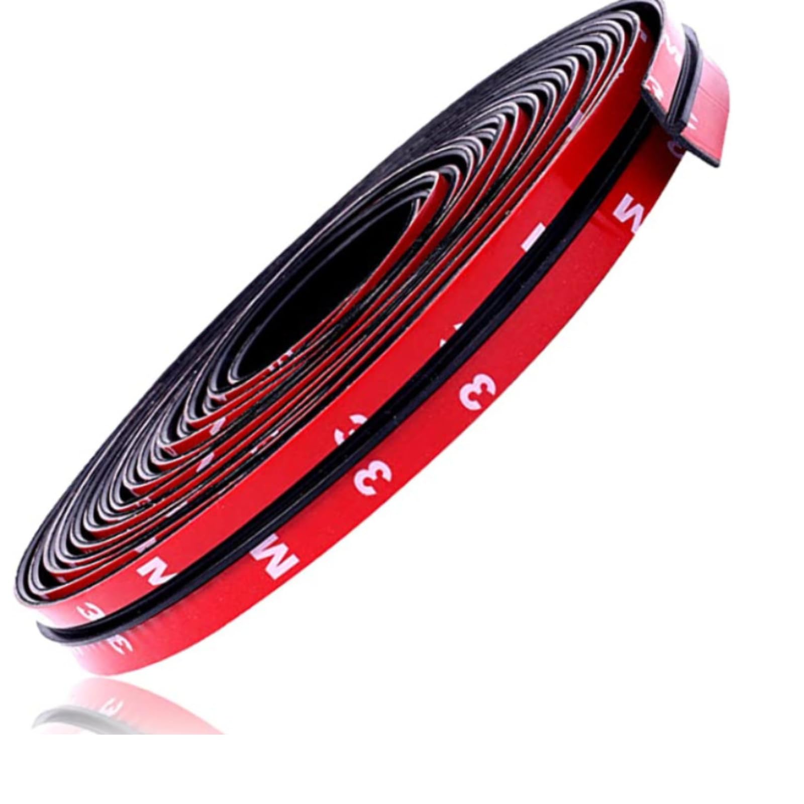 

Quikaboo Car Door Mall, Windshield Mall, Car Window Frame Rubber, Glass Mall, Rubber, T-shaped Mall, 5m, 14mm чорний